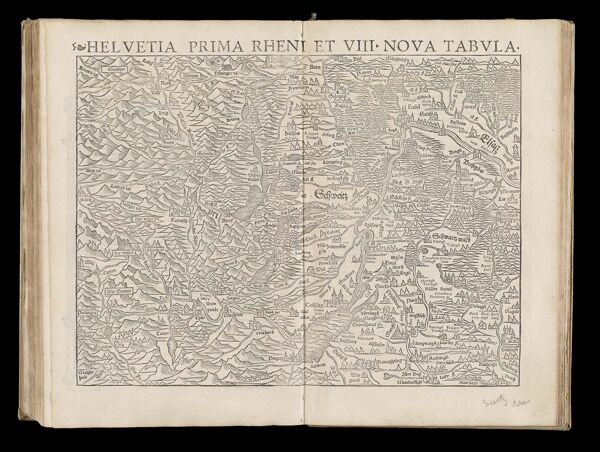 Helvetia prima Rheni et VIII. Nova Tabula.