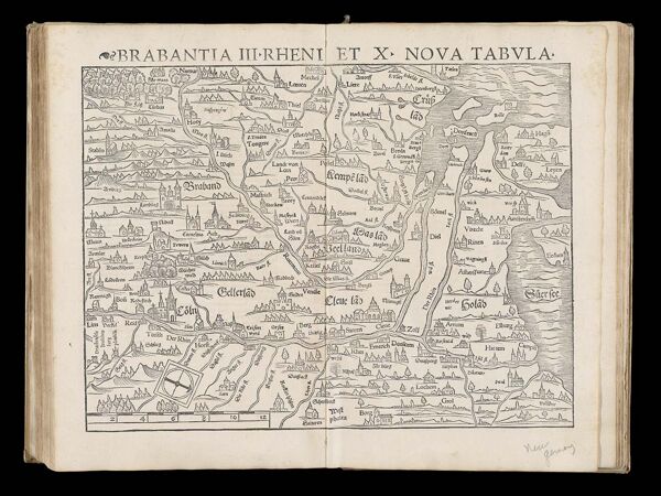 Brabantia III. Rheni et X. Nova Tabula.