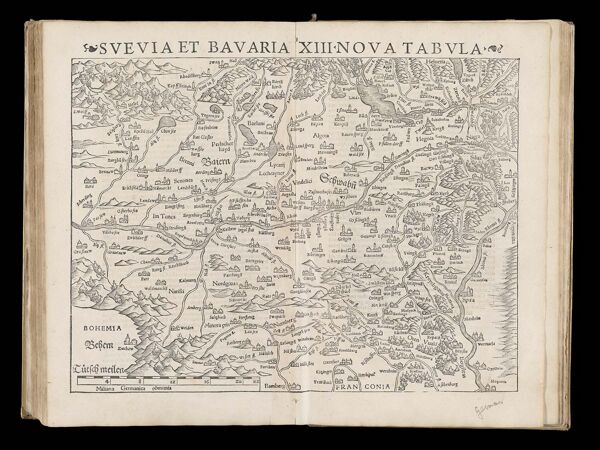Svevia et Bavaria XIII. Nova Tabula.