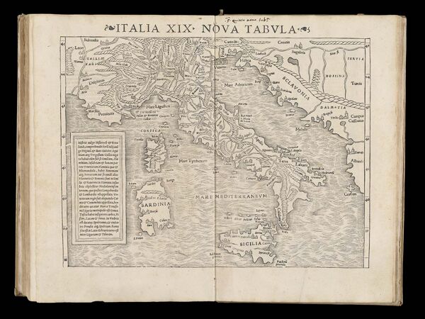 Italia XIX. Nova Tabula.