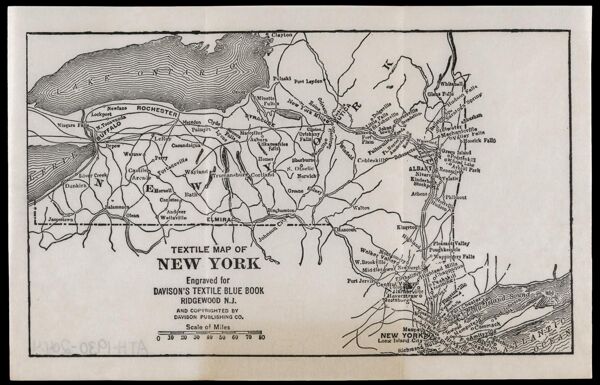 Textile Map of New York