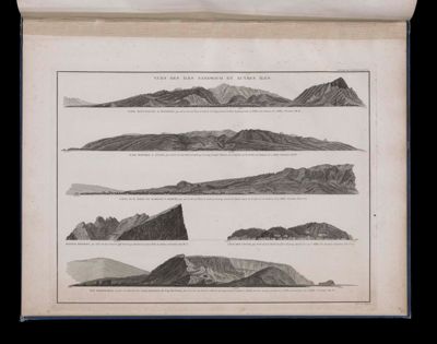 Vues des Îles Sandwich et autres Îles...Baie Whteete à Woahoo...Baie Whymea à Atooi...Côte de la Rade de Raheina à Mowée...Modoo Mannoo...L'Île des Cocos...île Albermarle...Gallapagos...