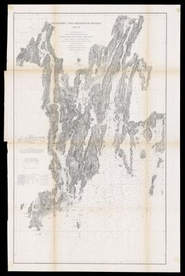 Kennebec and Sheepscot Rivers Maine  from a Trigonometrical Survey under the direction of A.D. Bache Superintendent of the Survey of the Coast of the United States