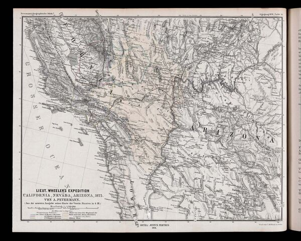 [Lieut. Wheeler's expedition in California, Nevada and Arizona, 1873]