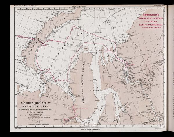 [Yenisei River estuary July-Sept. 1876]