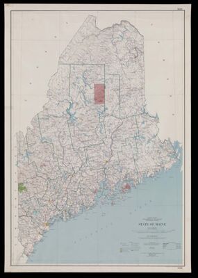 State of Maine compiled, edited, and published by the Geological Survey