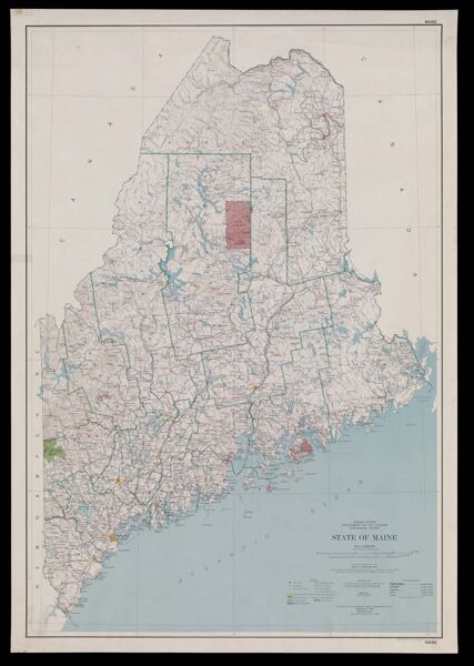 State of Maine compiled, edited, and published by the Geological Survey