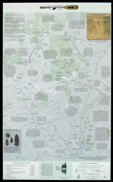Thoreau-Wabanaki Trail Map and Guide