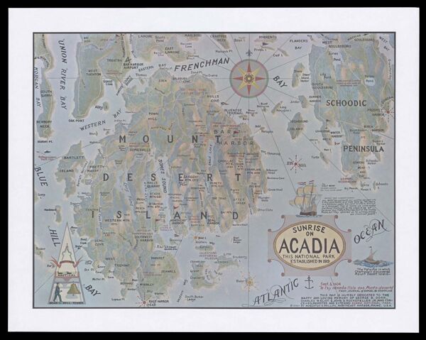Sunrise on Acadia : this national park established in 1919