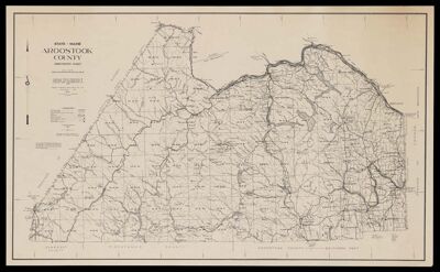 Aroostook County, State of Maine northern part