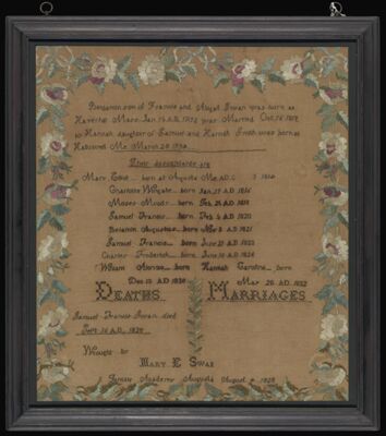 Family Register Sampler