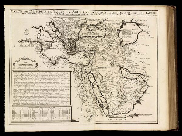 Carte de l'Empire des Turcs en Asie & en Afrique...