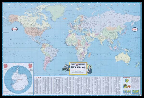 Your Esso reporter world news map