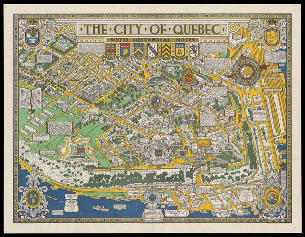The city of Quebec : with historical notes