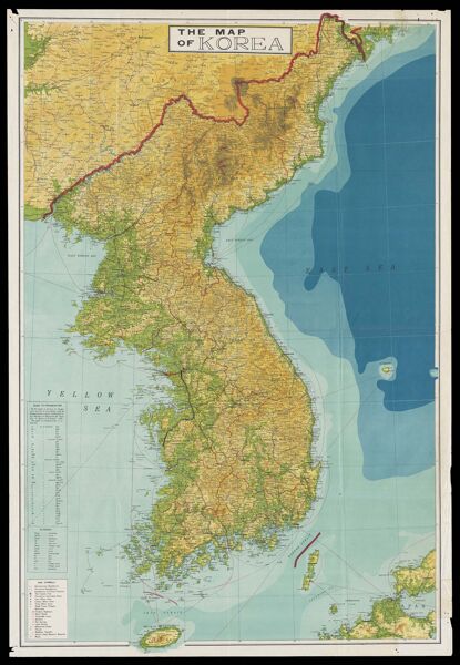 The Map of Korea