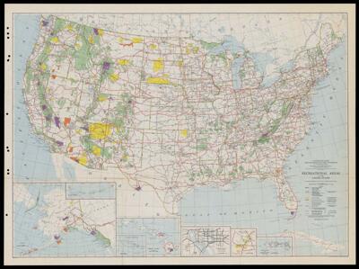 Recreational areas of the United States under federal or state administration