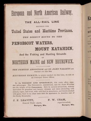 Railway and Excursion Advertisements