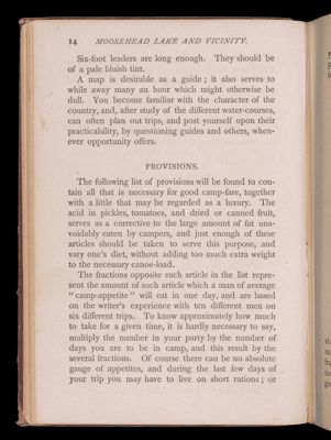 Summer vacations at Moosehead Lake. Part first. How to camp out.