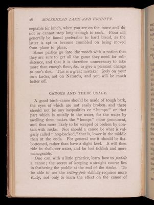 Summer vacations at Moosehead Lake. Part first. How to camp out.