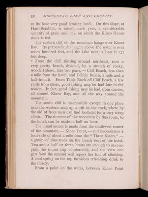 Part second. Moosehead Lake and immediate vicinity. Kennebec Waters.