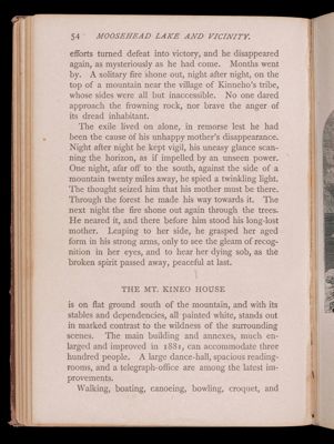 Part second. Moosehead Lake and immediate vicinity. Kennebec Waters.