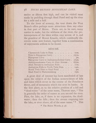 Tours beyond Moosehead Lake. Penobscot Waters.