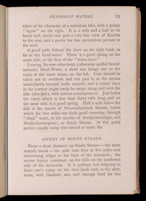 Tours beyond Moosehead Lake. Penobscot Waters.