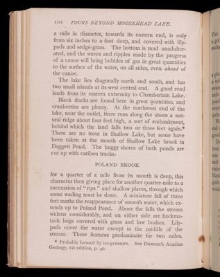 Tours beyond Moosehead Lake. Penobscot Waters.