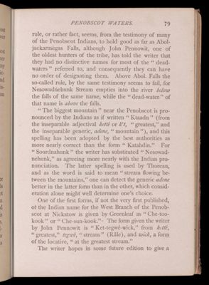 Tours beyond Moosehead Lake. Penobscot Waters.
