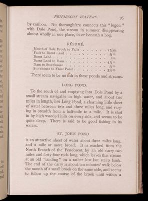 Tours beyond Moosehead Lake. Penobscot Waters.