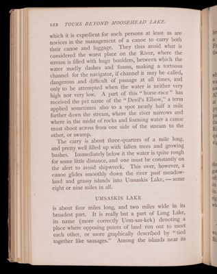 Tours beyond Moosehead Lake. St. John Waters.