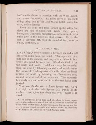 Tours beyond Moosehead Lake. Penobscot Waters.