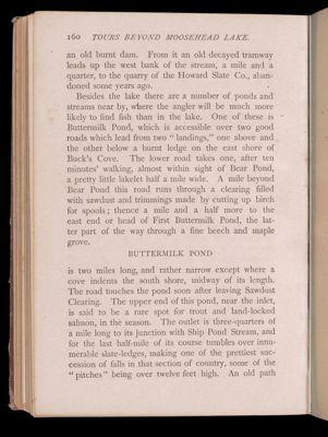 Tours beyond Moosehead Lake. Penobscot Waters.