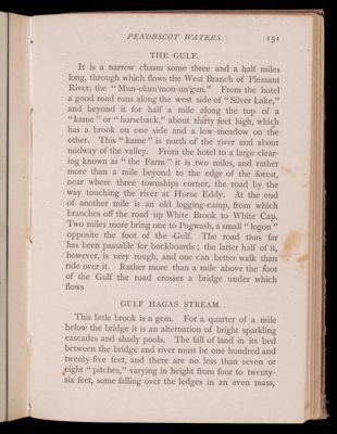 Tours beyond Moosehead Lake. Penobscot Waters.