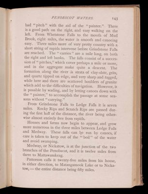 Tours beyond Moosehead Lake. Penobscot Waters.