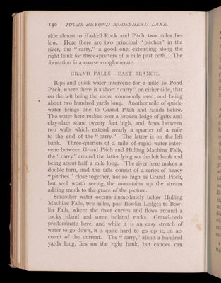 Tours beyond Moosehead Lake. Penobscot Waters.