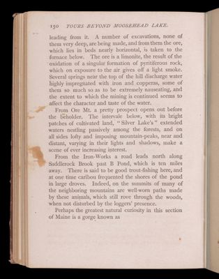 Tours beyond Moosehead Lake. Penobscot Waters.