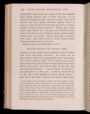 Tours beyond Moosehead Lake. Penobscot Waters.