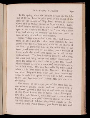 Tours beyond Moosehead Lake. Penobscot Waters.