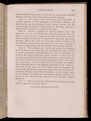 Moosehead Lake and vicinity. Camp-fires.