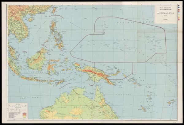 Planning maps, scale 1:6,336,000: Australasia
