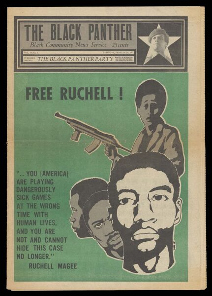 The Black Panther: Black Community News Service. Vol. VI No. 2, February 6, 1971