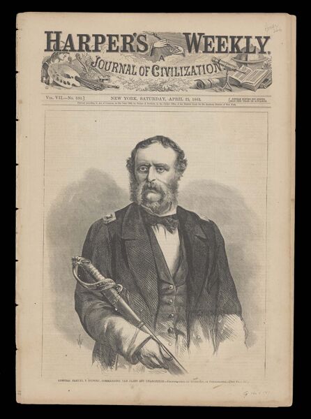 Harper's Weekly: A journal of civilization  Vol. VII - No. 330 New York, Saturday, April 25, 1863