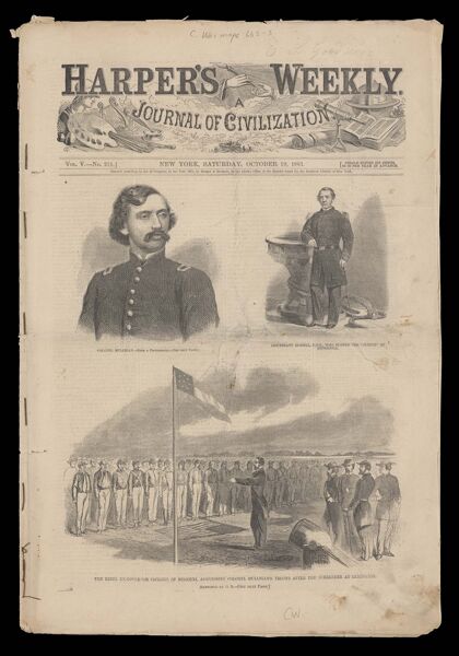Harper's Weekly: A journal of civilization Vol. V - No. 251, New York, Saturday, October 19, 1861