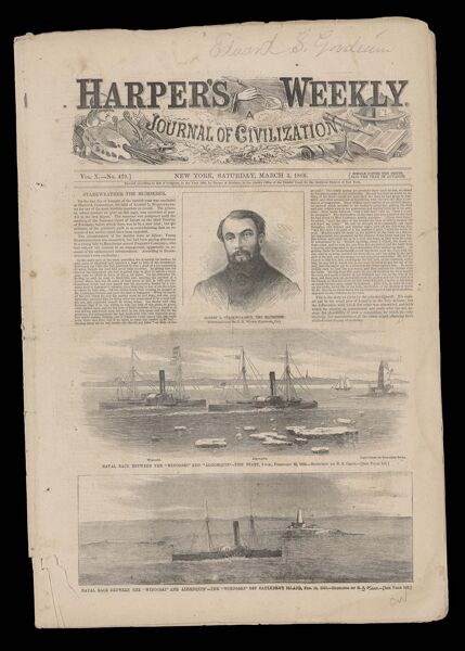 Harper's Weekly: A journal of civilization   Vol. X - No. 479, New York, Saturday, March 3, 1866