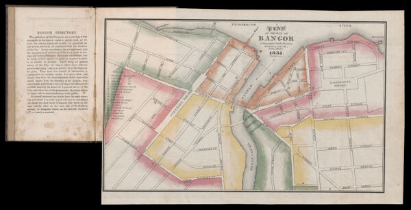 A Plan of the city of Bangor