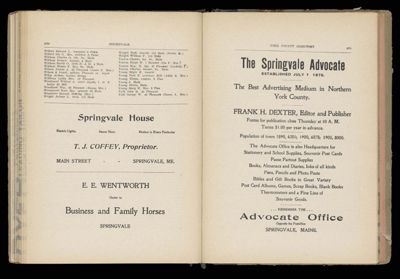 Springvale Directory