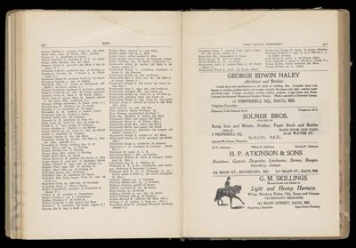 Saco Resident Directory.