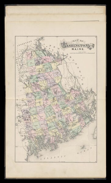 Map of Washington Co., Maine.