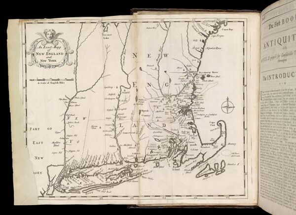 An exact mapp of New England and New York